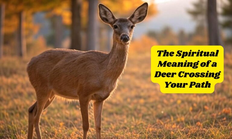 The Spiritual Meaning of a Deer Crossing Your Path