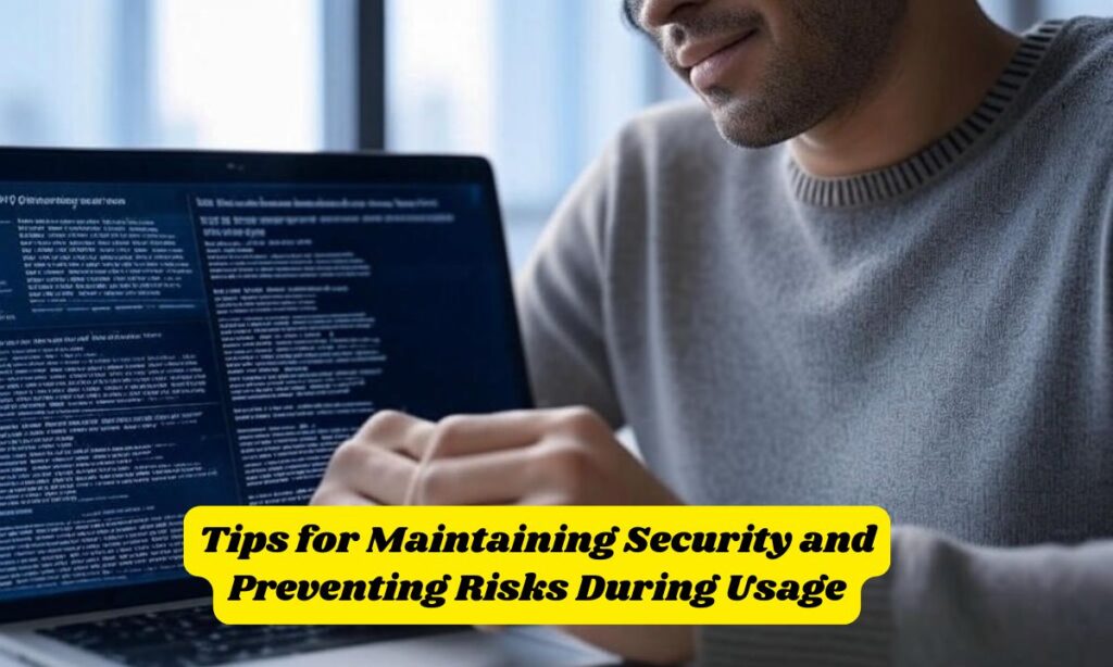 Tips for Maintaining Security and Preventing Risks During Usage