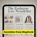 Newsletter from ShopNaclo: How a Modern Brand Elevates ?Engagement Through Creative Email Marketing