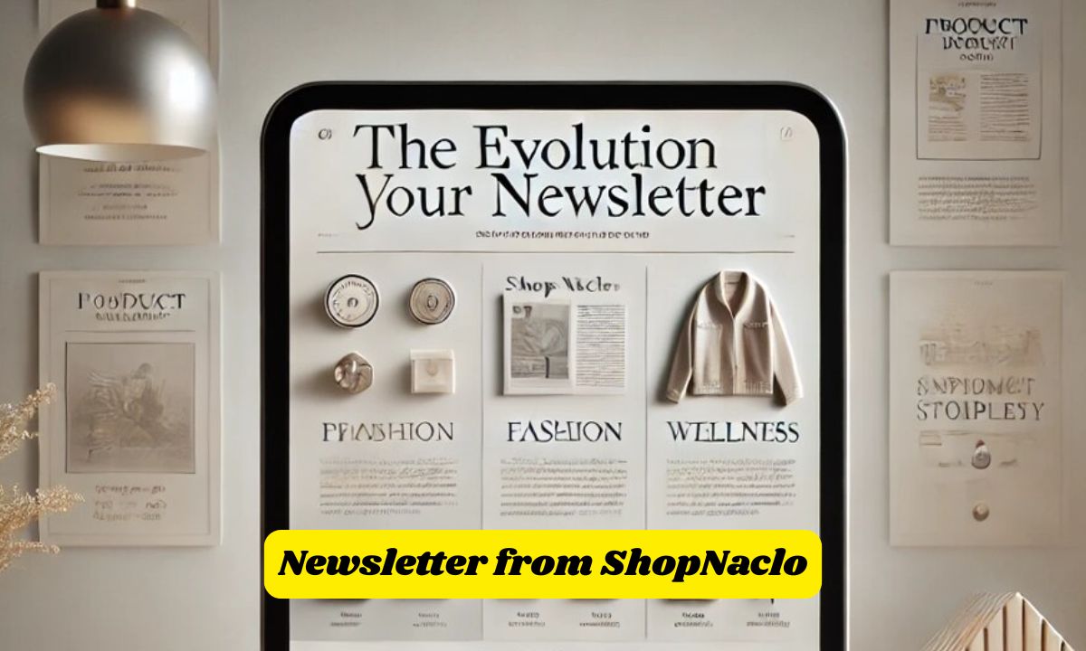 Newsletter from ShopNaclo: How a Modern Brand Elevates ?Engagement Through Creative Email Marketing