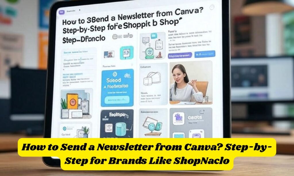 How to Send a Newsletter from Canva? Step-by-Step for Brands Like ShopNaclo