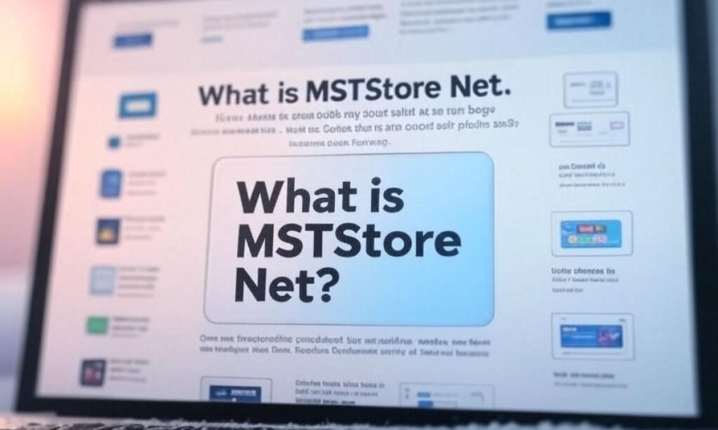 What is mststore net?