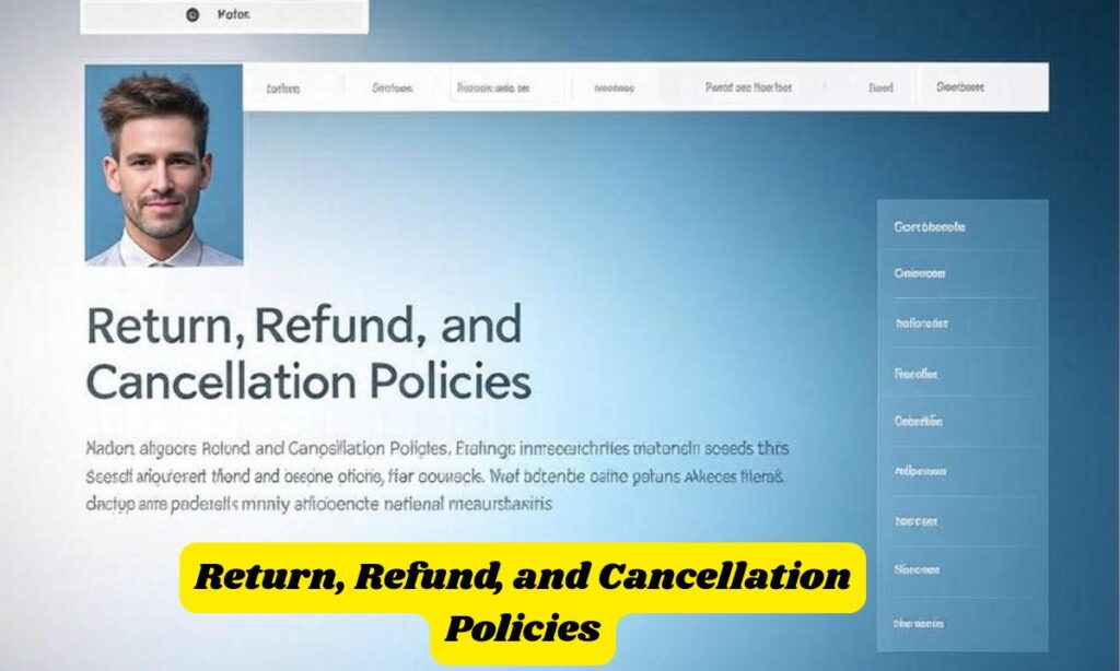 Return, Refund, and Cancellation Policies