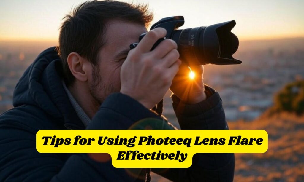 Tips for Using Photeeq Lens Flare Effectively