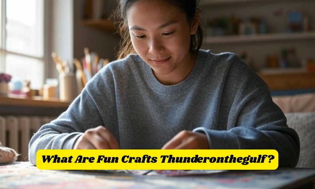 What Are Fun Crafts Thunderonthegulf?