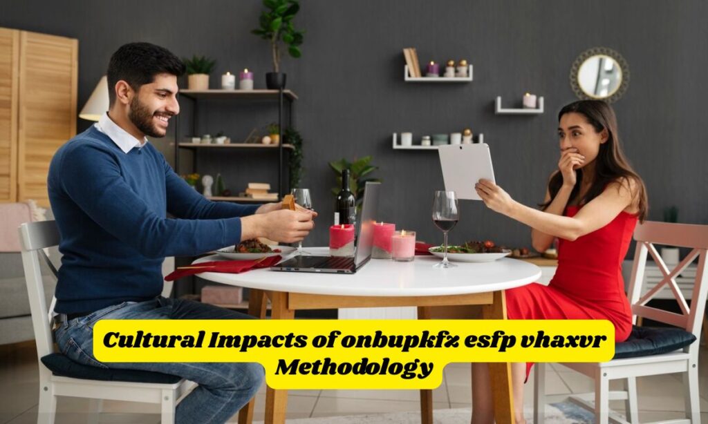 Cultural Impacts of onbupkfz esfp vhaxvr Methodology