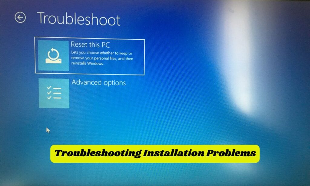 Troubleshooting Installation Problems